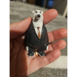 Disney Zootopia Polar Bear Kevin 4" PVC Toy Action Figure Figurine Cake Topper